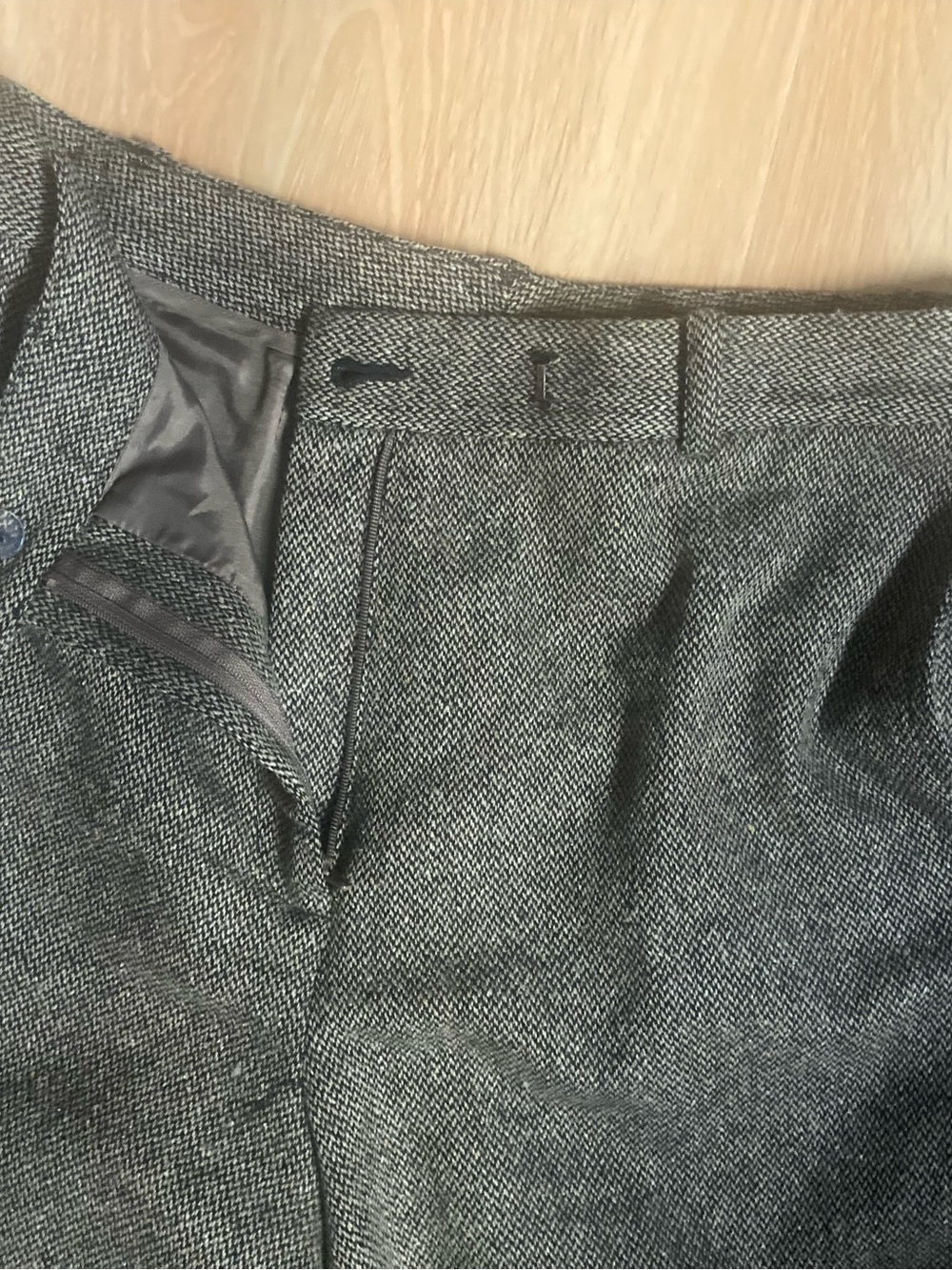 Vintage Eddie Bauer wool and silk pants